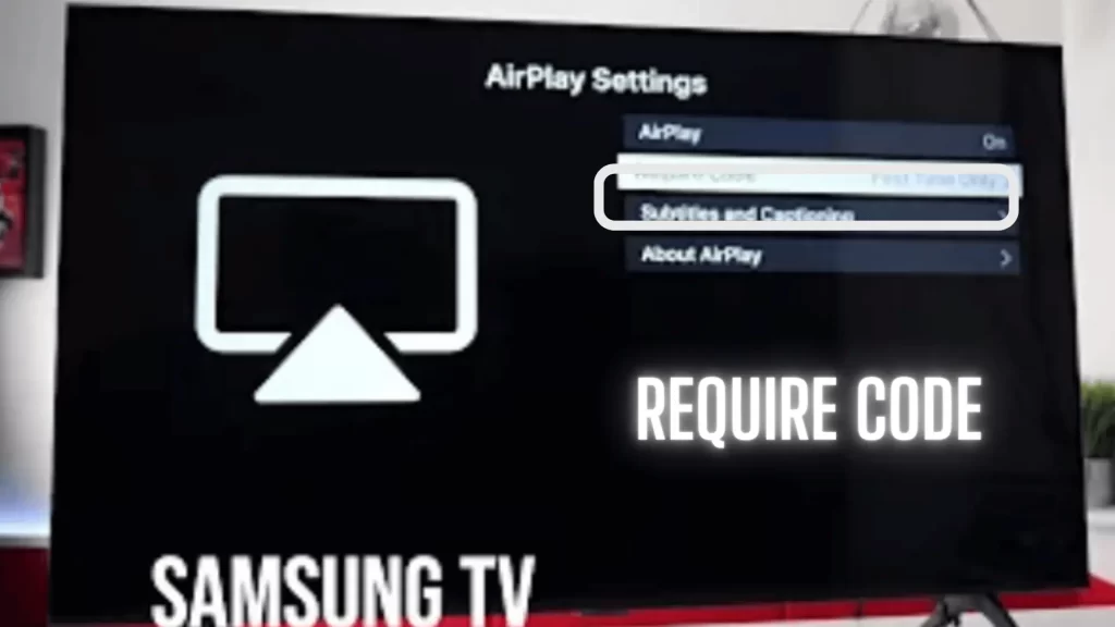 samsung airplay not working