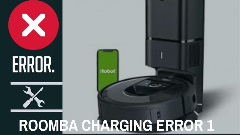 Roomba Charging Error 1 | Fix in Seconds