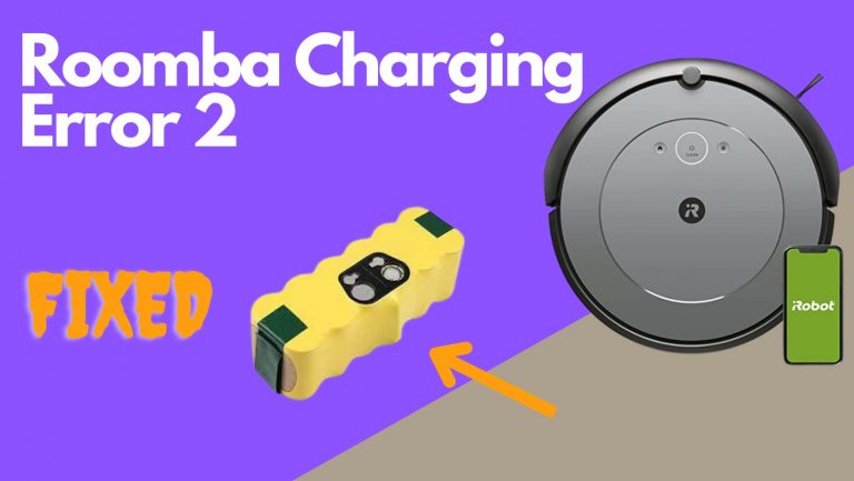 Roomba Charging Error 2 | Fix in Seconds