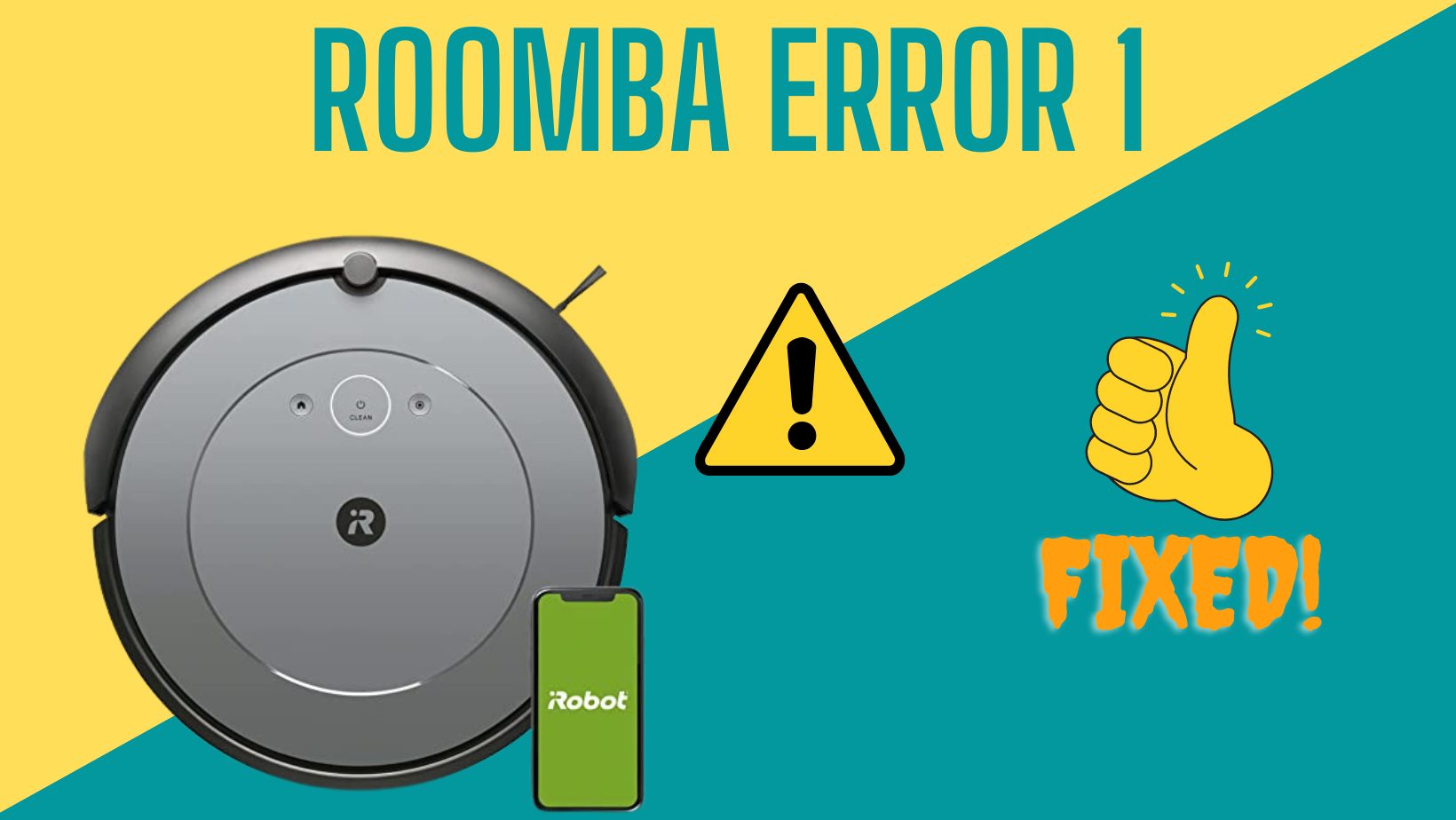 Roomba Error | Fixed Move Roomba to a Location Smarthome