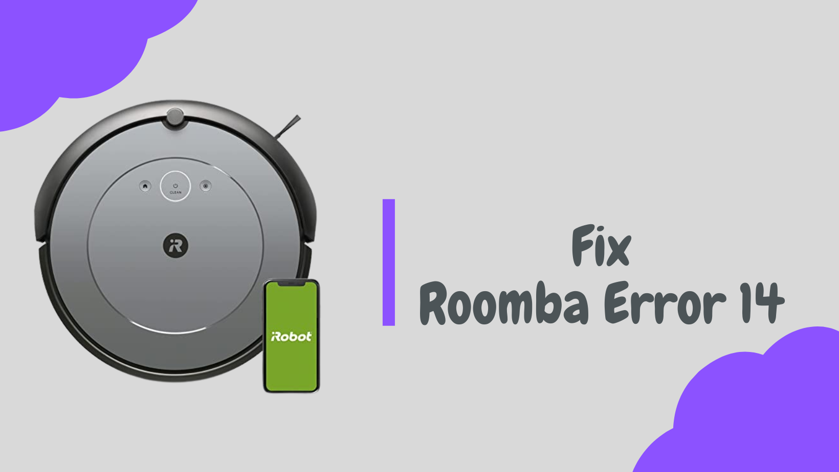 Roomba error 14