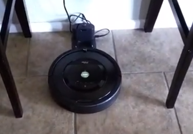 How to send roomba go home with voice command