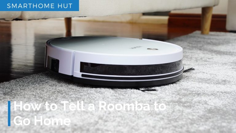 How to Tell a Roomba to Go Home