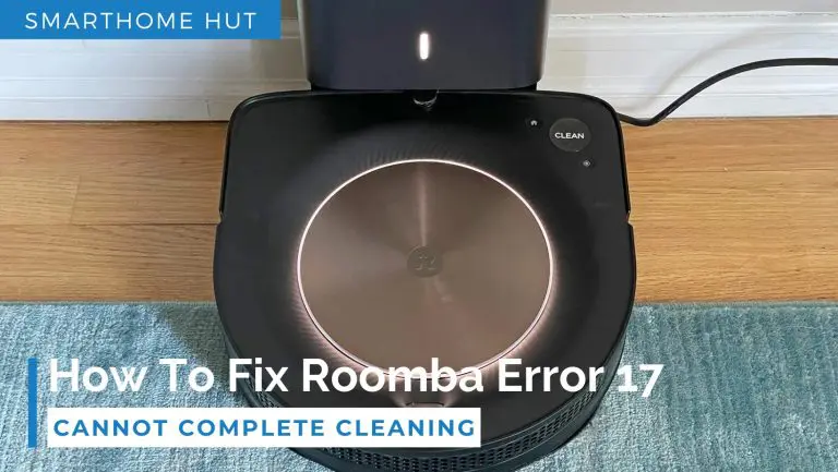 Roomba Error How To Fix - Smarthome Hut