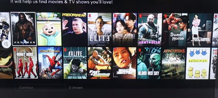 login Netflix on Samsung smart tv