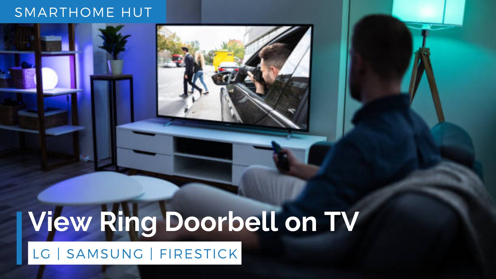View Ring Doorbell on TV