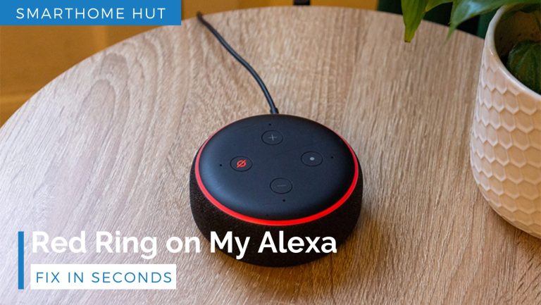 Why is There a Red Ring on My Alexa | Fix in Seconds