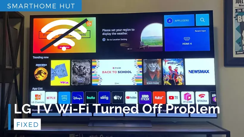 LG TV Wi-Fi Turned Off