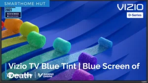 vizio tv blue tint