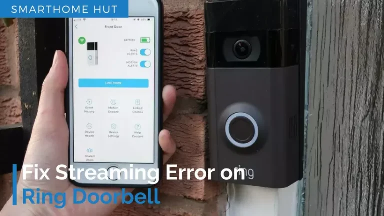 Fix Streaming Error on Ring Doorbell In Seconds